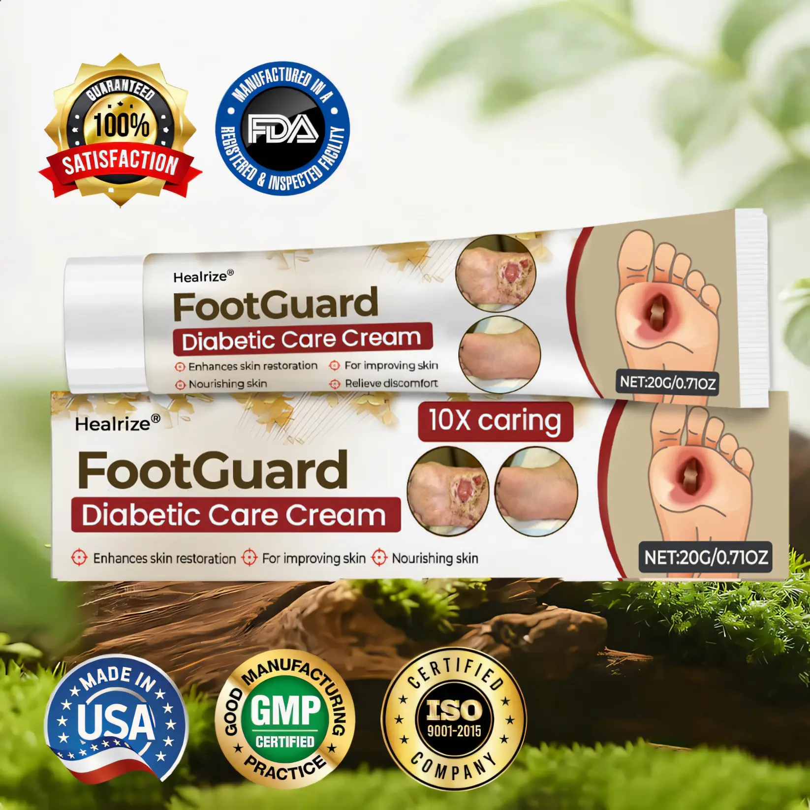 FootGuard Diabetic Care Cream