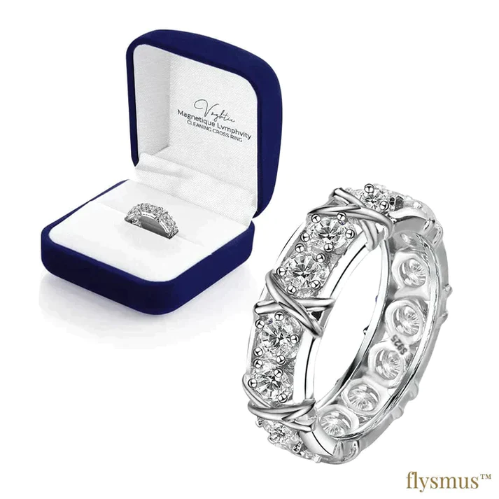 Voghtic Magnetique Lvmphvity Cleaning Cross Ring