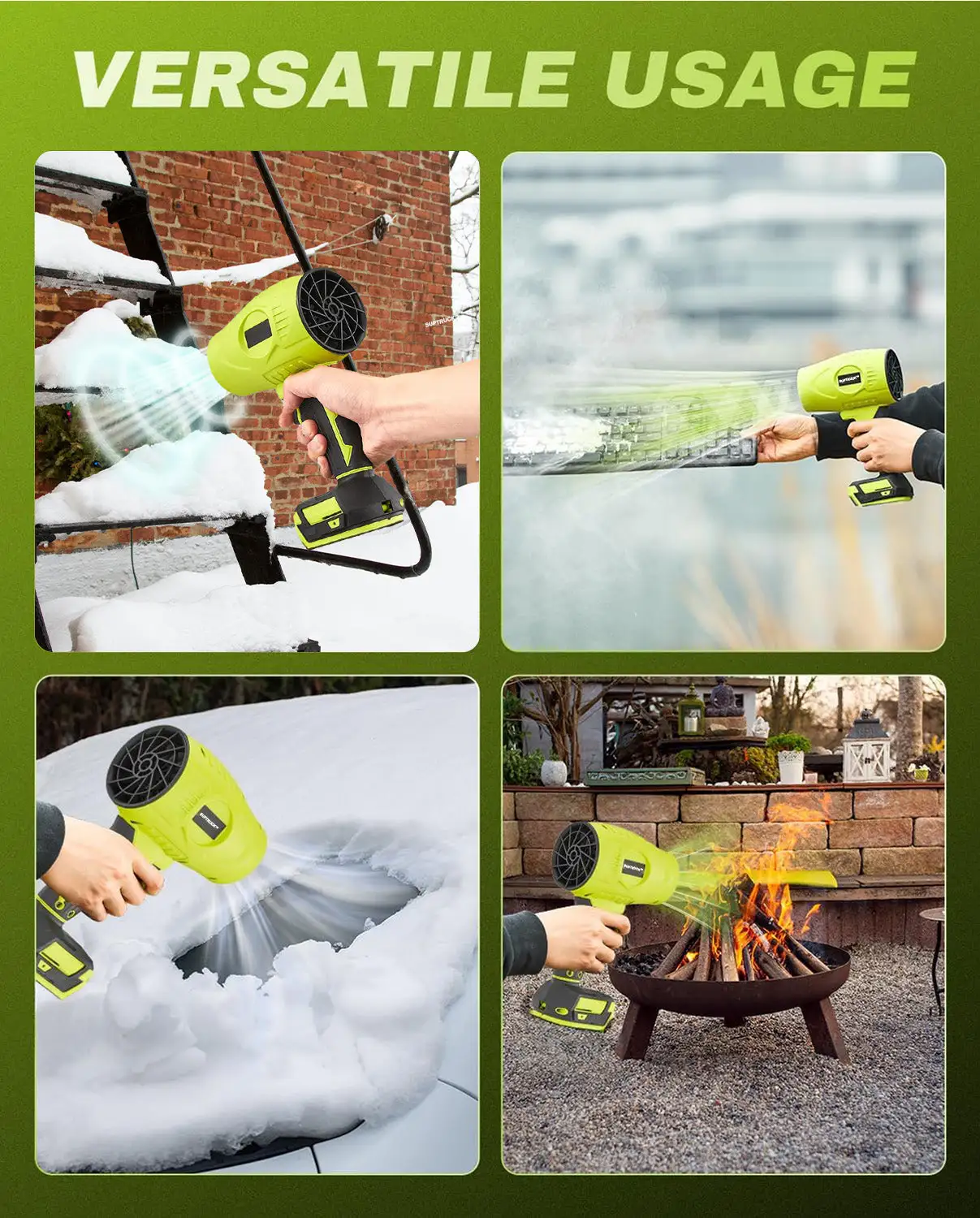 5000W Turbo Jet Fan Snow Blower 2.0 - Image 6