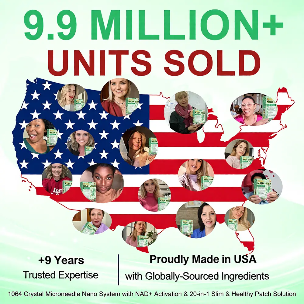 Crystal Microneedle Nano System with NAD⁺ Activation & 20-in-1 Slim & Healthy Pacth Solution - Image 10