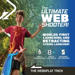 Alternative view of TAILEDEN string-launching webshooter!