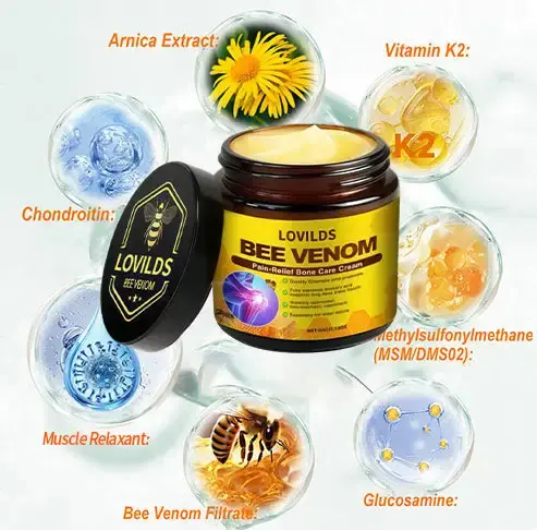 Bee Venom Cream for Bone Recovery & Pain Relief - Image 4