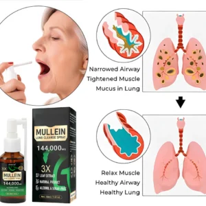 3X Concentrated Mullein Lung Cleanse Spray