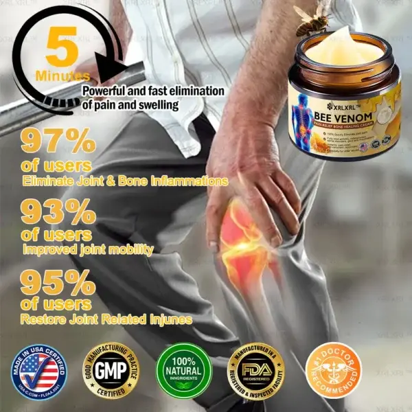 Bee Venom Arthritis Therapy Cream - Image 7