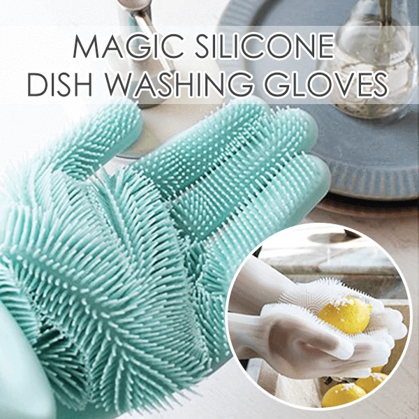 (🎄Christmas Promotion--48%OFF)Magic Silicone Dish Washing Gloves - Image 6