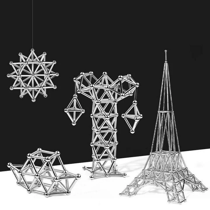 (🎅EARLY XMAS PROMOTIONS) DIY Magnetic Sticks And Balls - Buy 2 Get Extra 10% OFF - Image 9