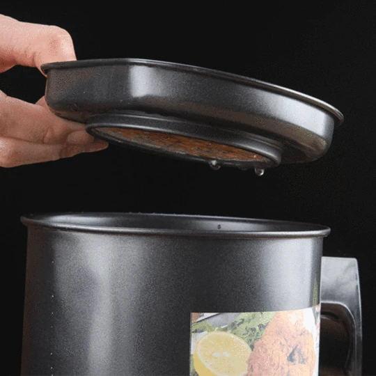 (Early Mother's Day Hot Sale-48% OFF)Stainless Steel Oil Filter Pot - Image 5