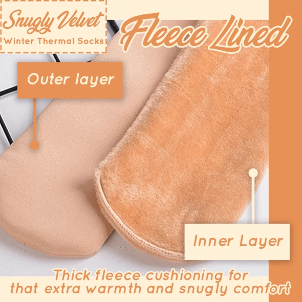 (🎄Early Christmas Sale NOW-50% OFF) Velvet Winter Thermal Socks - Image 16