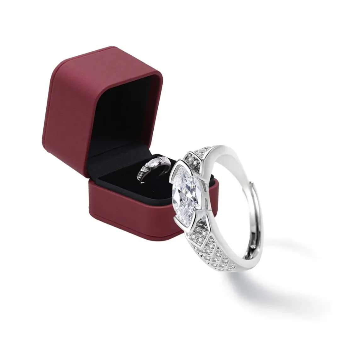 Magnetology Moissanite Diamond Ring - Image 17