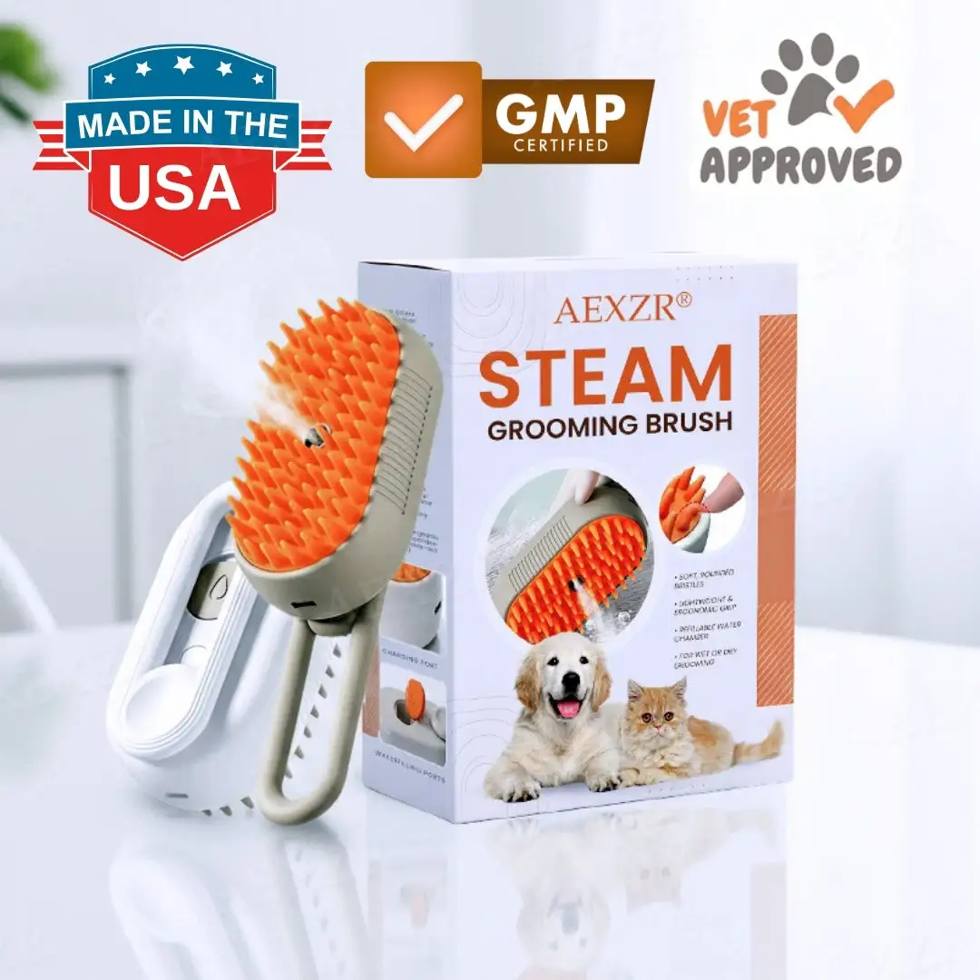 Steam Grooming Brush