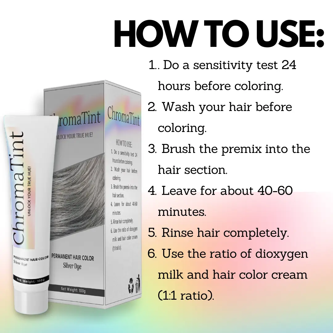 Permanent Silver Hair Dye - Image 8