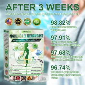 Alternative view of ️ MORINGA+BERBERINE Advenaced Nano Microneedle Patch