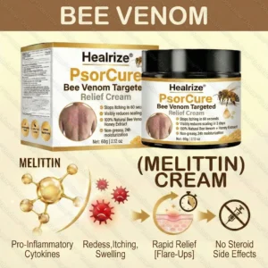 Alternative view of PsorCure Targeted Bee Venom Relief Cream