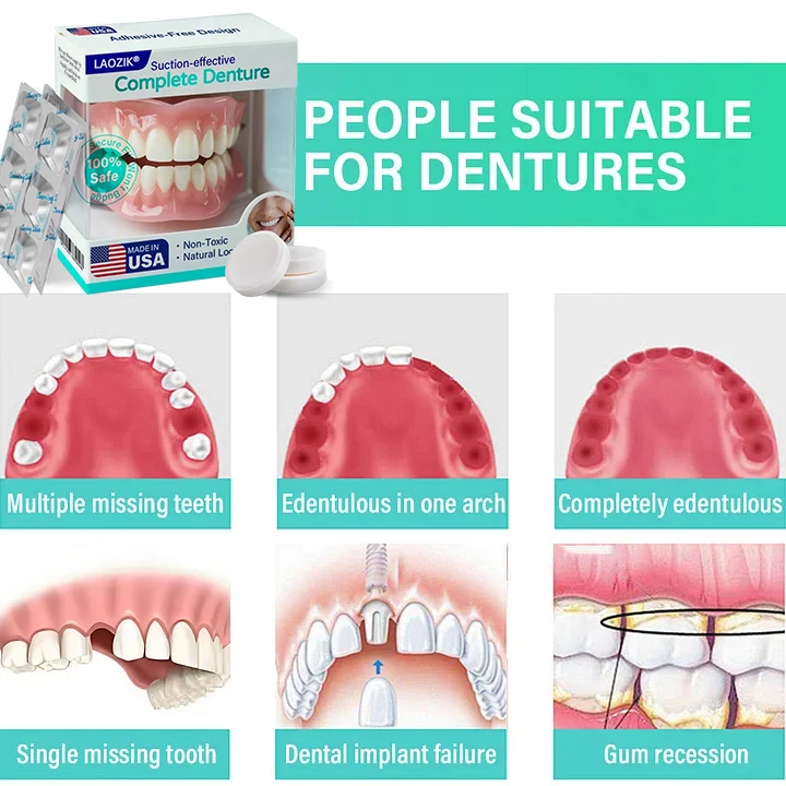 Suction-Fit Complete Denture - Image 2