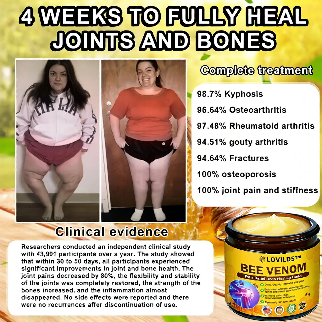 Bee Venom Pain-Relief Bone Healing Cream - Image 10