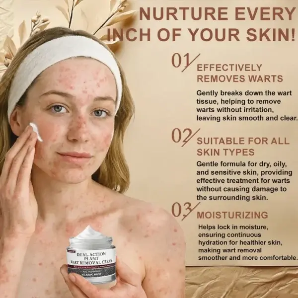 Black Rice Skin Repair Cream – Clinically Tested Wart & Skin Tag Remover - Image 4