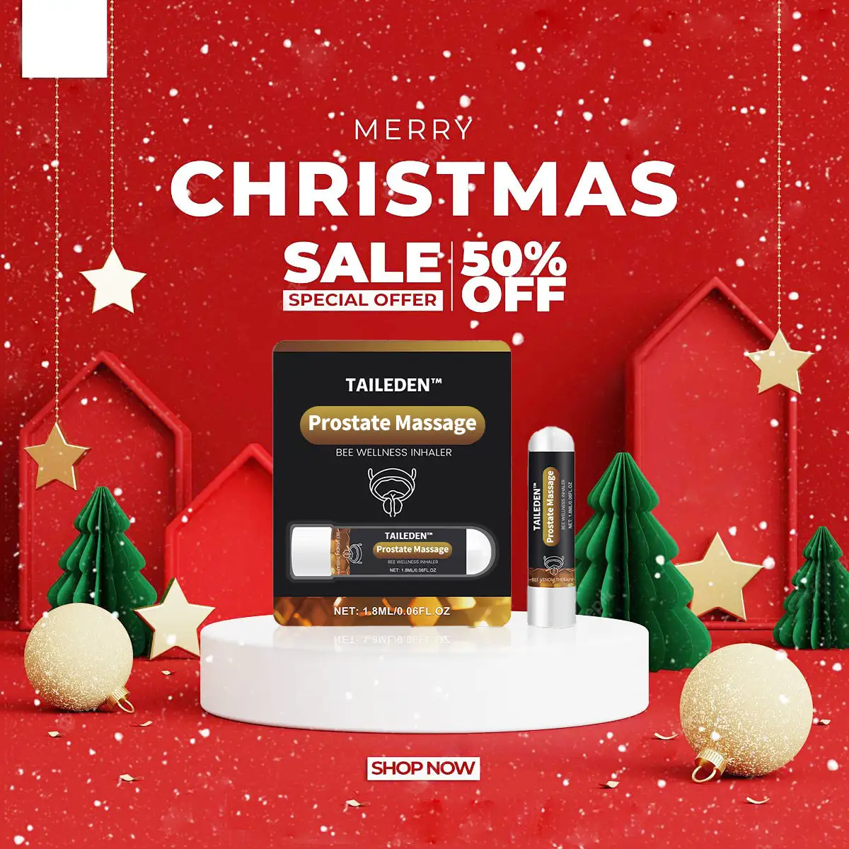 Prostate Massage Bee Wellness Inhaler