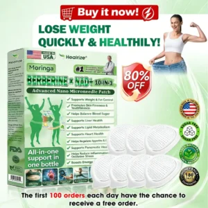 🇺🇸 𝐎𝐟𝐟𝐢𝐜𝐢𝐚𝐥 𝐔𝐒 𝐒𝐭𝐨𝐫𝐞 | 🧑‍⚕️🩺 Moringa · Berberine × NAD+ 𝟏𝟎-𝐢𝐧-𝟏 𝐀𝐝𝐯𝐚𝐧𝐜𝐞𝐝 𝐍𝐚𝐧𝐨 𝐌𝐢𝐜𝐫𝐨𝐧𝐞𝐞𝐝𝐥𝐞 𝐏𝐚𝐭𝐜𝐡 🔥🔥