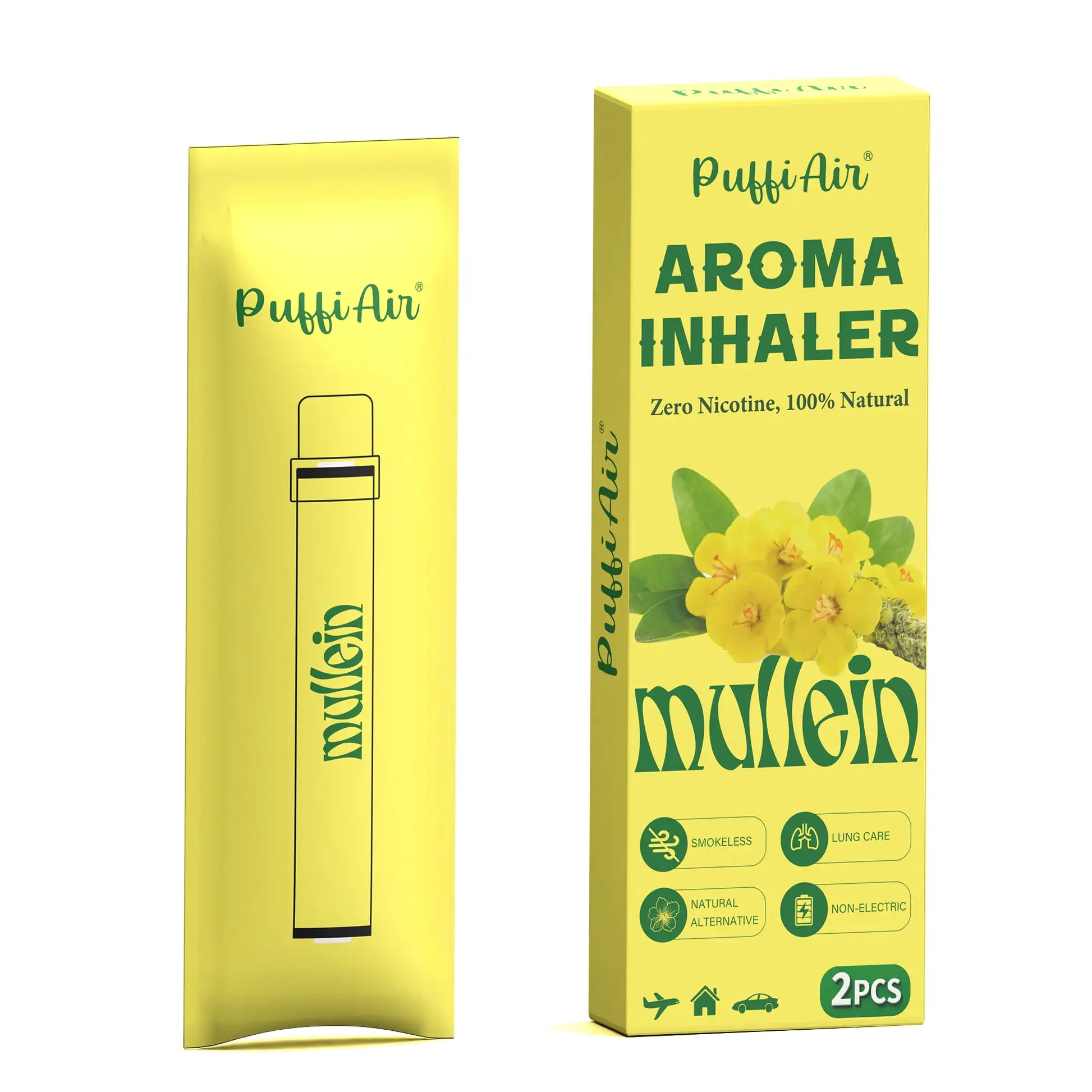 New Mullein Aroma Inhaler - 2 Pcs - Image 11