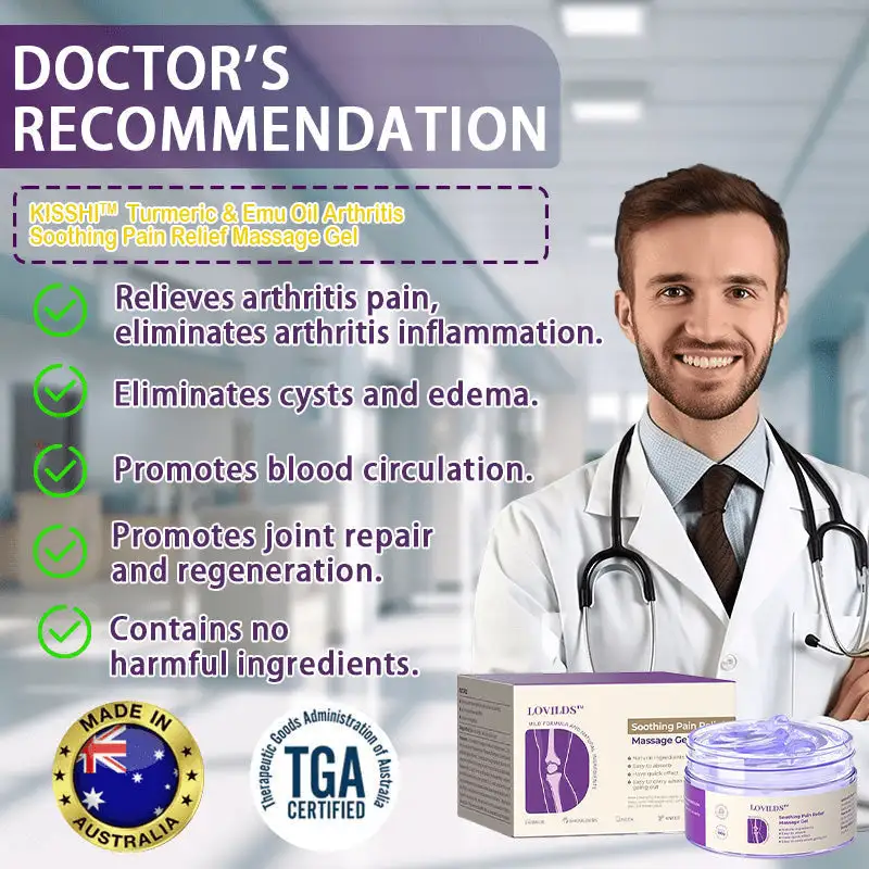 Turmeric & Emu Oil Arthritis Soothing Pain Relief Massage Gel - Image 3