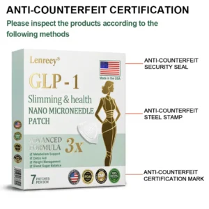 Alternative view of Slimming & health NANO MICRONEEDLE PATCH with Collagen & Matrixyl 3000