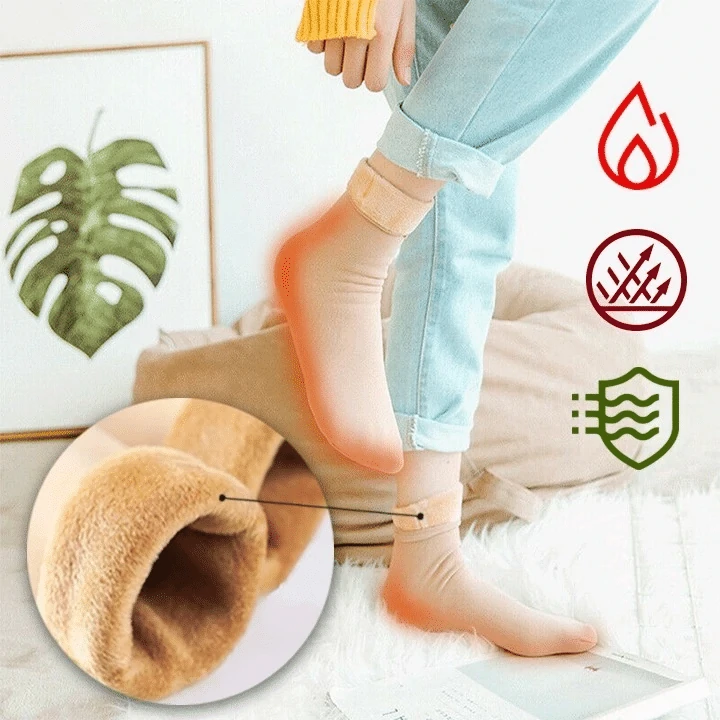 (🎄Early Christmas Sale NOW-50% OFF) Velvet Winter Thermal Socks - Image 17