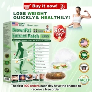 BrownFat Extract Nano Microneedle Patch