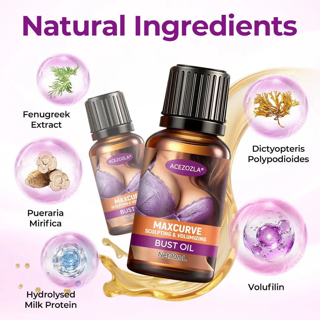 MaxCurve Sculpting & Volumizing Bust Oil - Image 4