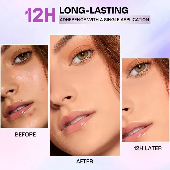 Always On Full Coverage Foundation Cream | 24H Long Lasting Waterproof Matte Full Coverage Foundation - Image 7