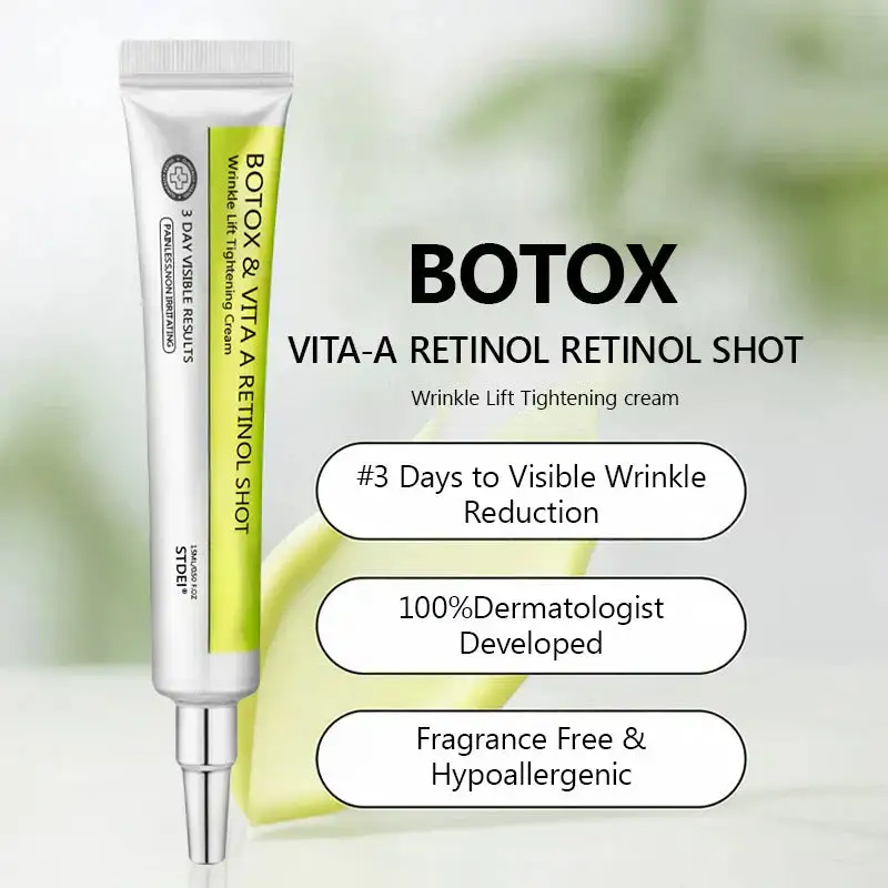 BOTOX & VITA A RETINOL SHOT Wrinkle Lift Tightening Cream - Image 15