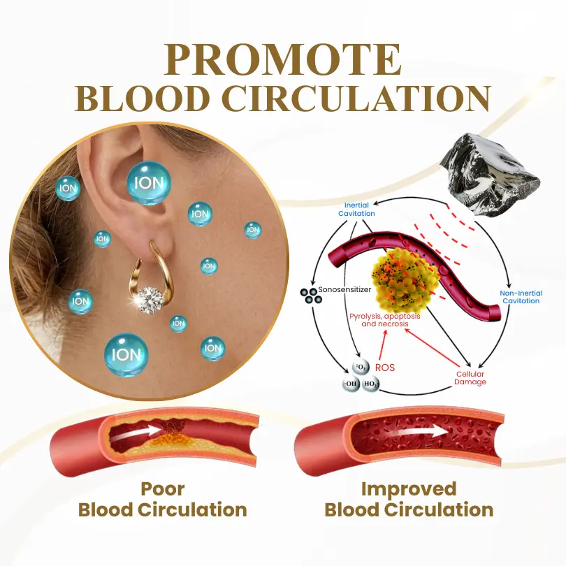 IonEra Lymphvity Germanium Earrings - Image 5