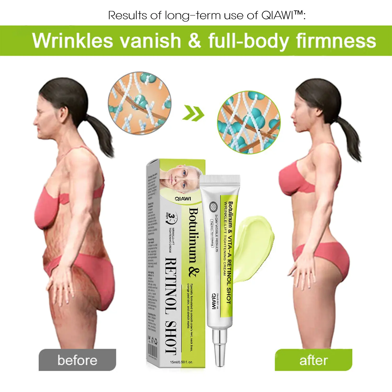 🔥Final 3 Hours: 70%OFF🔥 Botulinum & Vita-A Retinol Shot Wrinkle-Lift Tightening cream✨ - Image 8