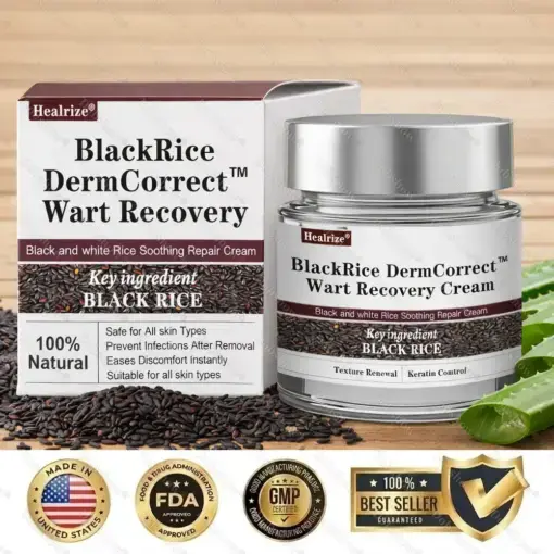 BlackRice Wart Recovery Cream Suitable for all skin types