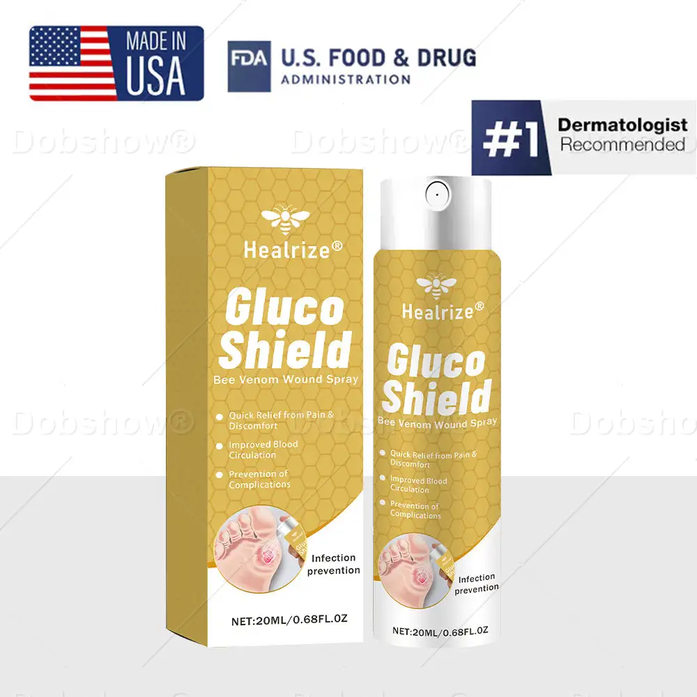 ⭐ 𝘽𝙚𝙨𝙩 𝙎𝙚𝙡𝙡𝙚𝙧 | GlucoShield Bee Venom Wound Spray