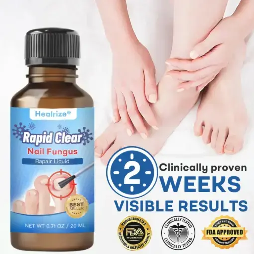 Nano Rapid Clear Nail Fungus Rapair Liquid Effective in 7 Days, Permanently Eliminates the Root - Image 3