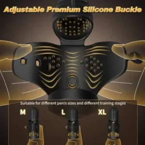 Alternative view of Hidone Staminex 3in1 Shockwave Performance Device