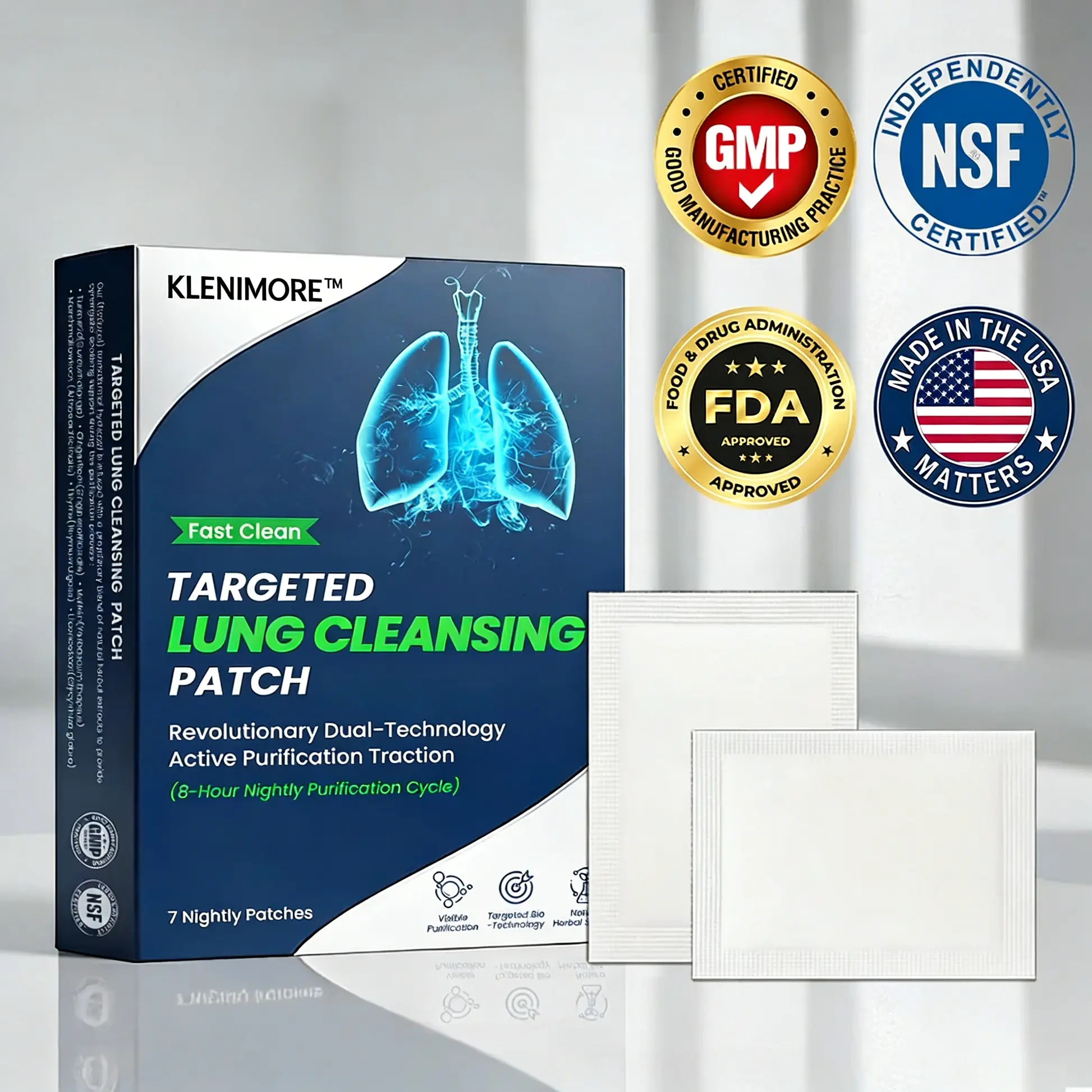 Targeted Lung Cleansing Patch