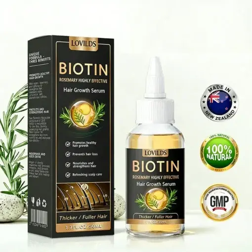 Highly Effective Biotin & Rosemary Hair Growth Serum