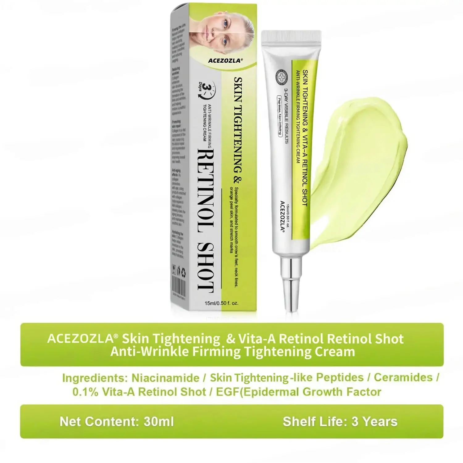 Skin Tightening & Vita-A Retinol Retinol shot Anti-Wrinkle Firming Tightening cream - Image 16