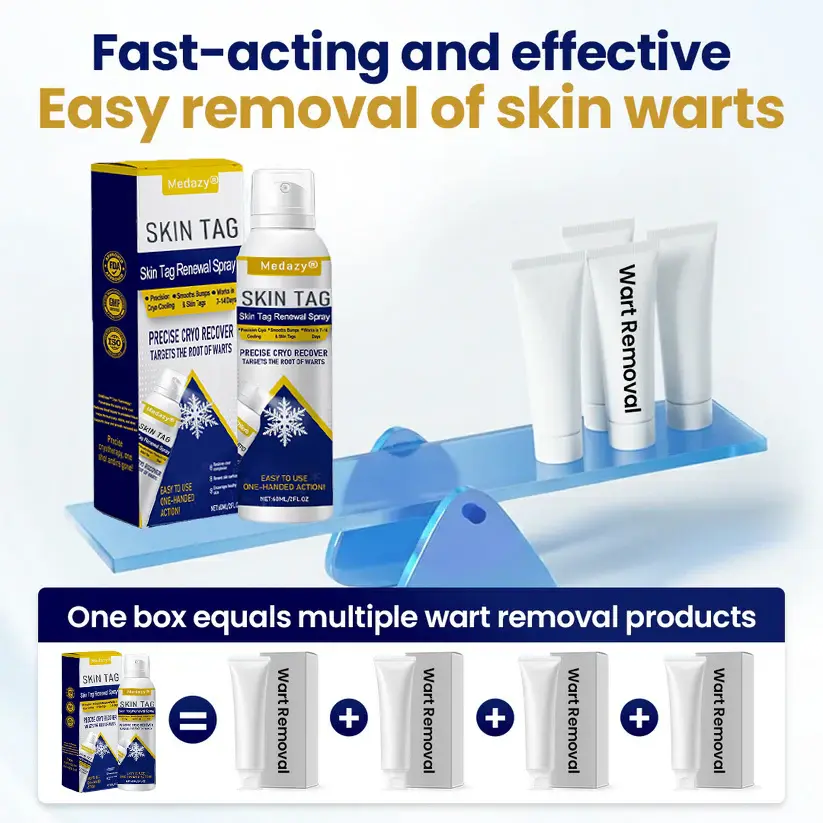 Skin Tag Renewal Spray- Reducing nutrient supply to damaged tissue and accelerating its natural shedding process - Image 3