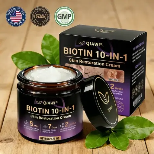 Proprietary Biotin Blend Skin Restoration Cream