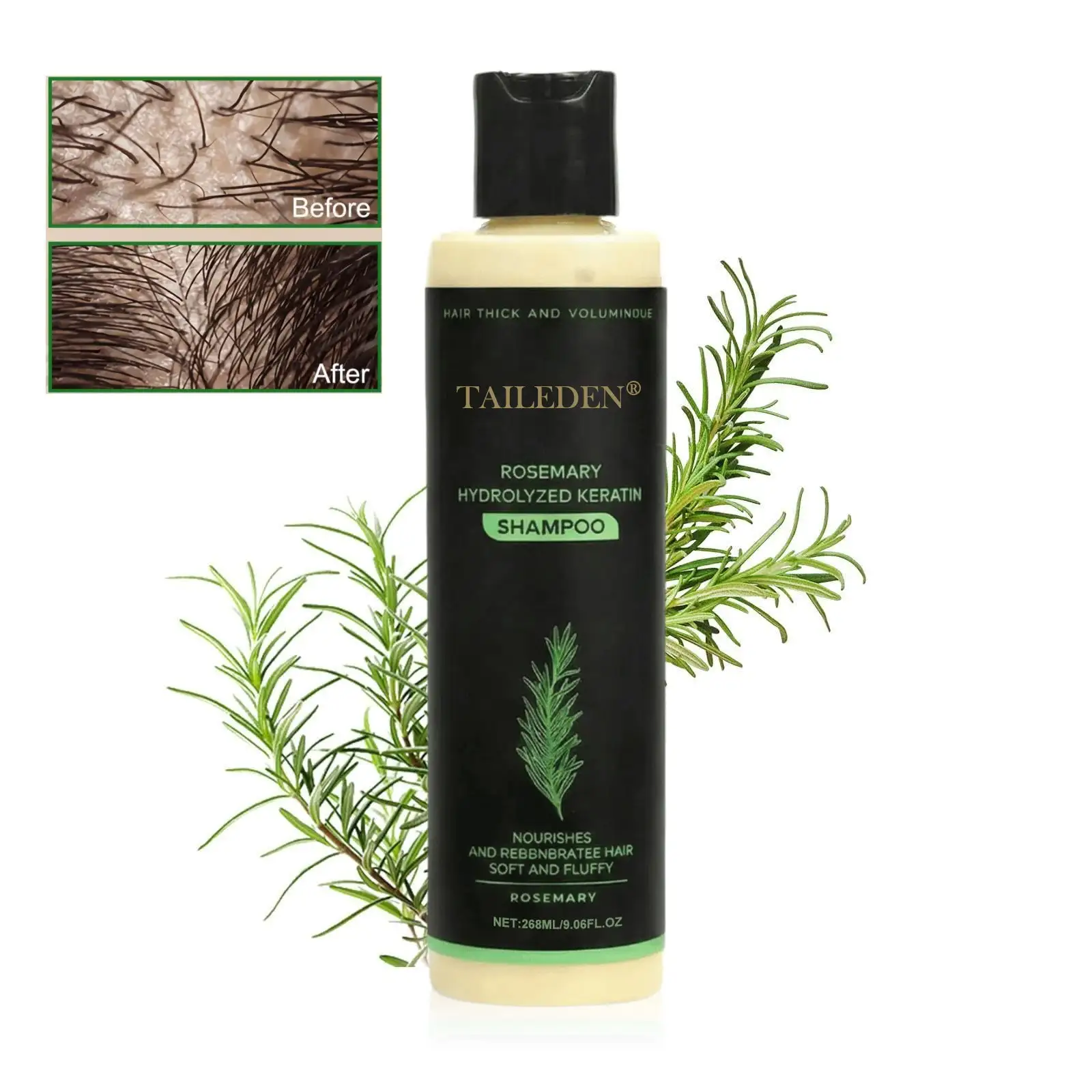 Rosemary Hydrolyzed Keratin Shampoo