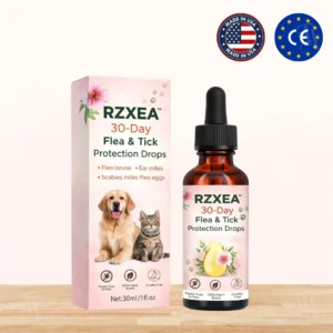 🛡 Shield Your Pup from Fleas & Ticks | 30-Day Flea & Tick Protection Drops