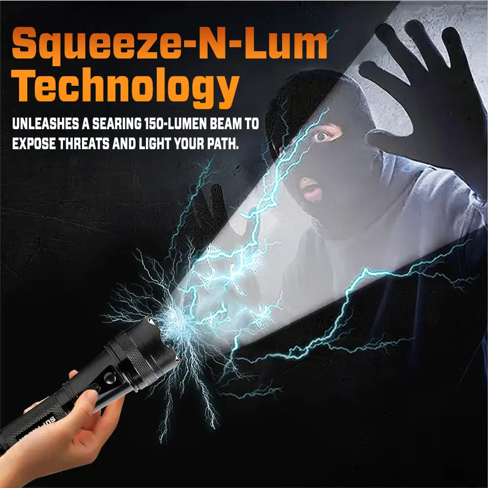 VoltGuardPro X95 Tactical Stun Flashlight - Image 3