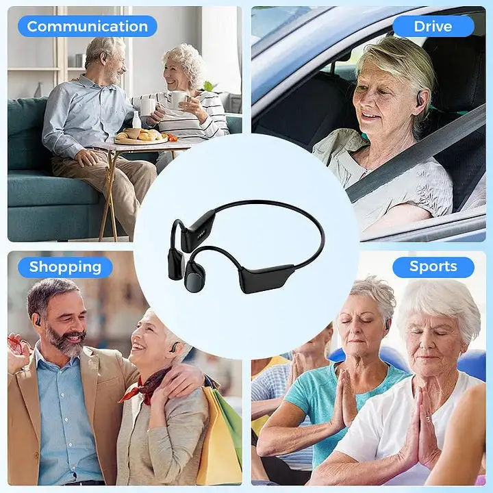 Bone Conduction Smart Hearing Headphones – Clear Sound & Open-Ear Comfort - Image 11