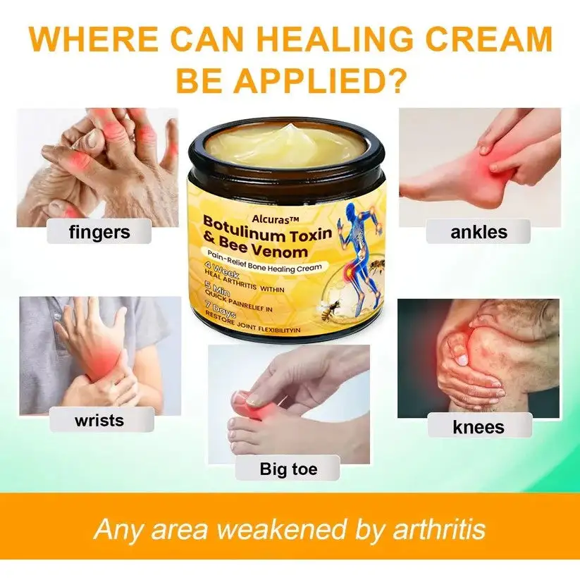 Botulinum Toxin & Bee Venom Pain-Relief Bone Healing Cream - Image 11