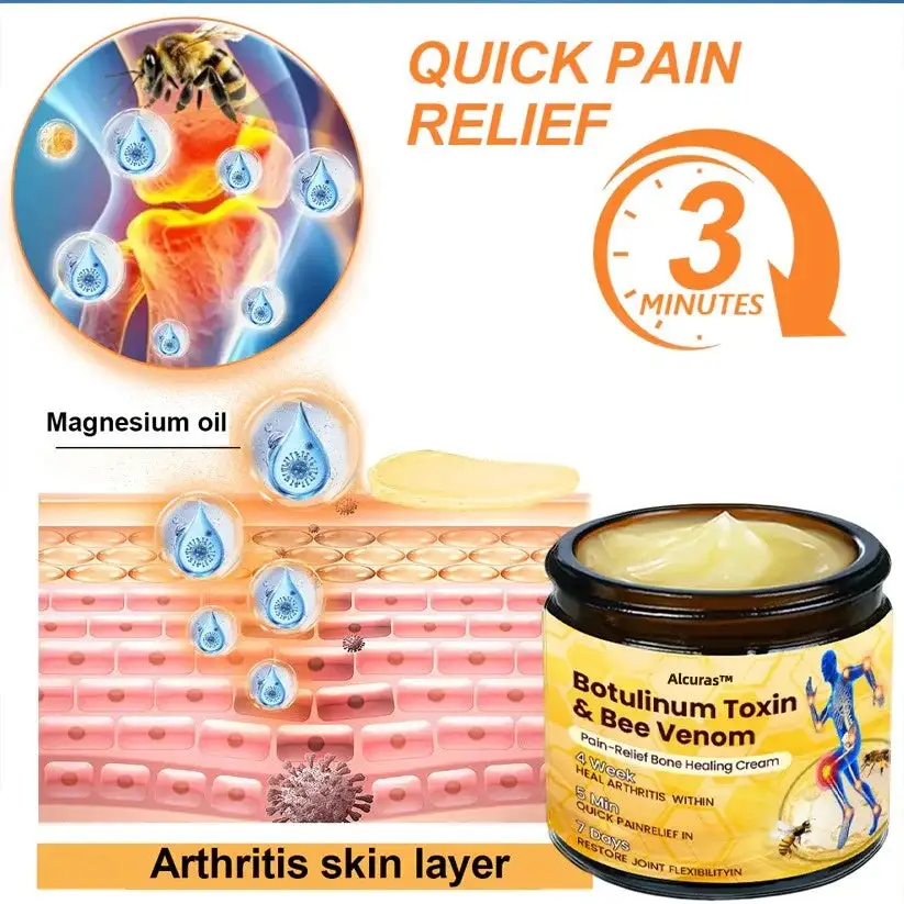 Botulinum Toxin & Bee Venom Pain-Relief Bone Healing Cream - Image 6