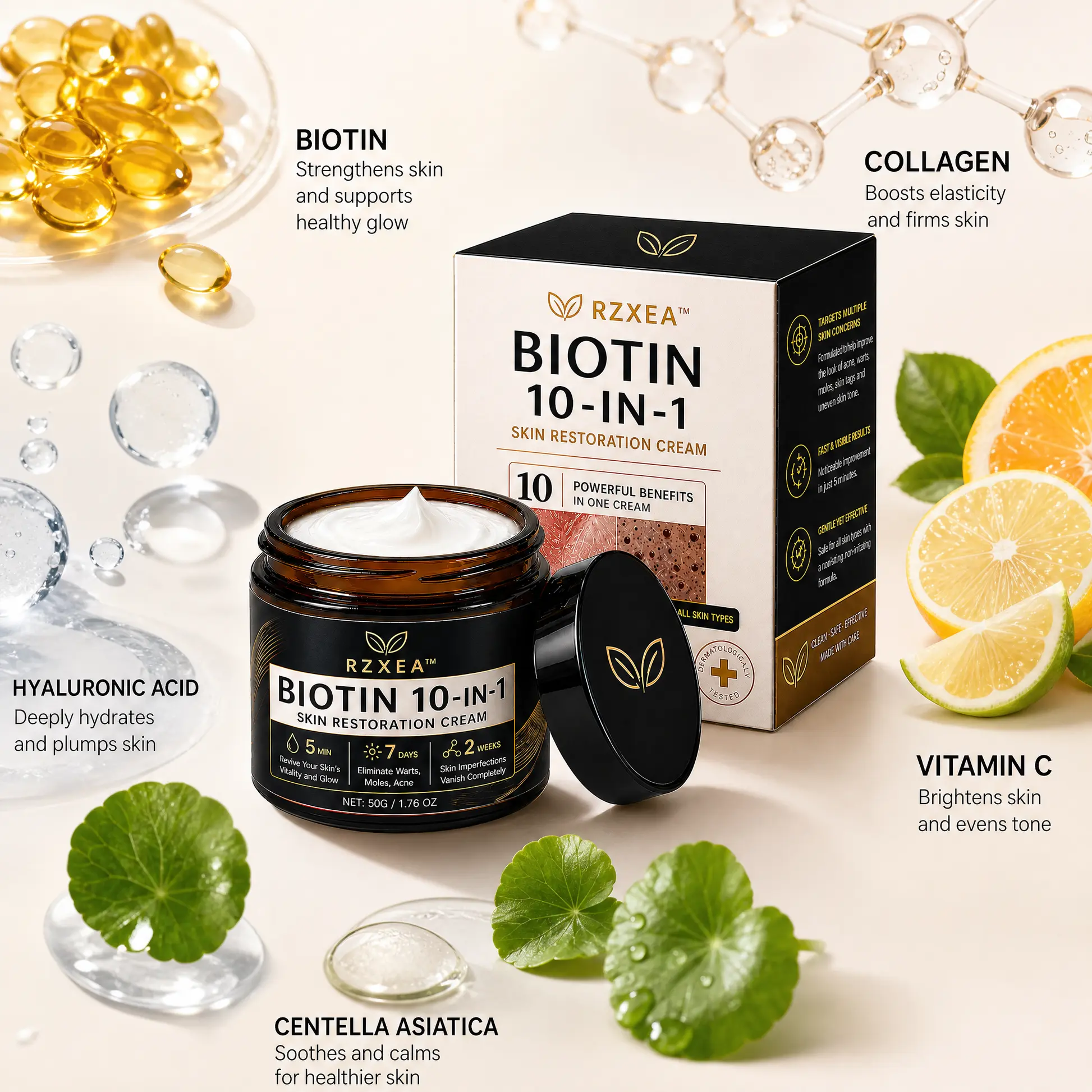 Biotin 10-in-1 Skin Restoration Cream - Image 5