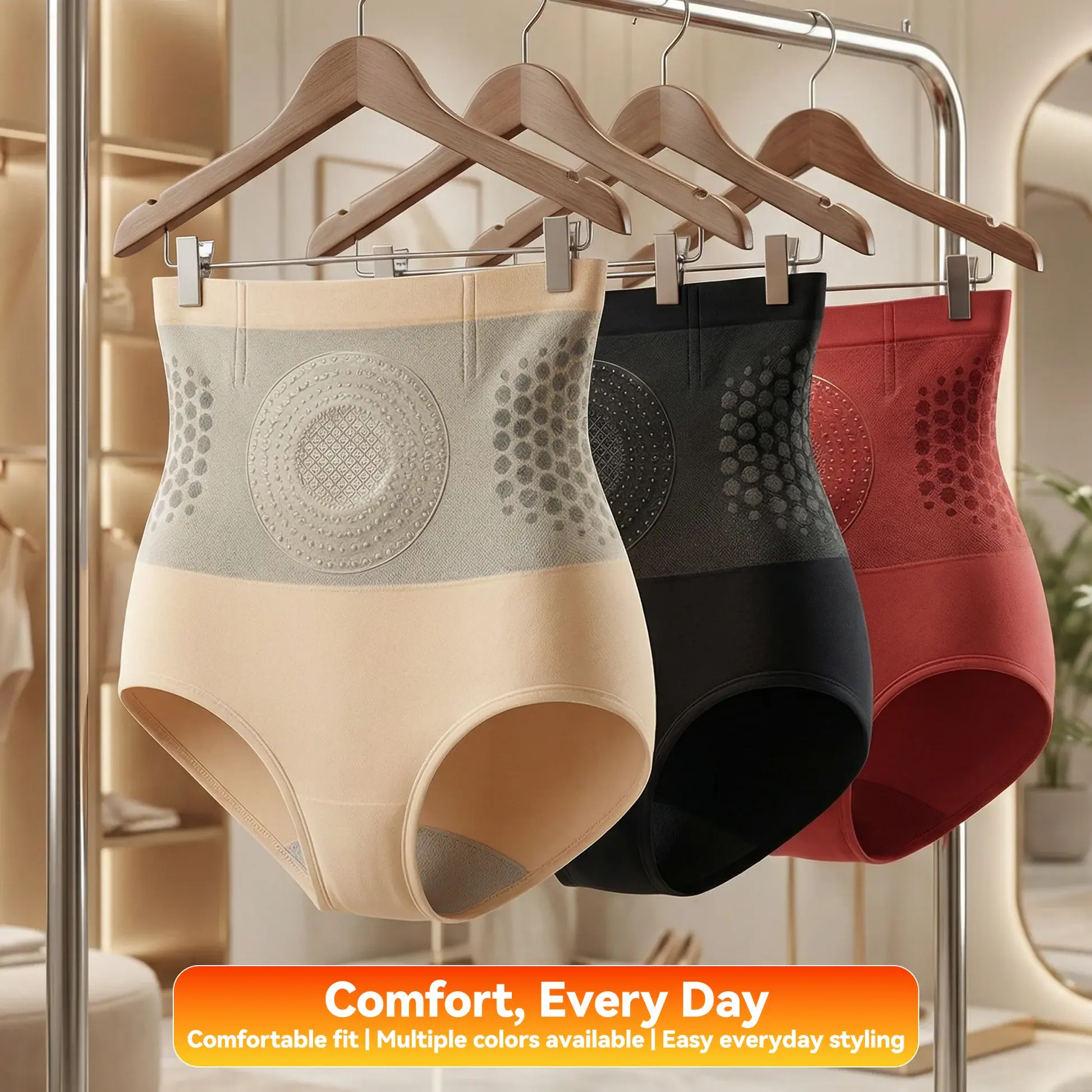 🏆Ends Today: 70% OFF! 𝐌𝐨𝐫𝐢𝐧𝐠𝐚 & 𝐁𝐞𝐫𝐛𝐞𝐫𝐢𝐧𝐞 4‑In‑1 Micro‑Particle Sculpting & Fat‑Burn Shorts - Image 17