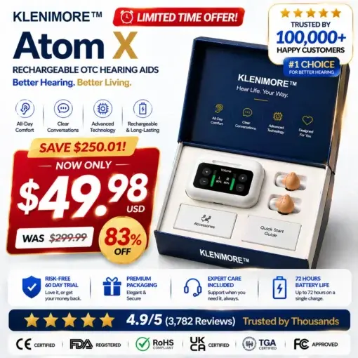 Atom X Smart Hearing Aids